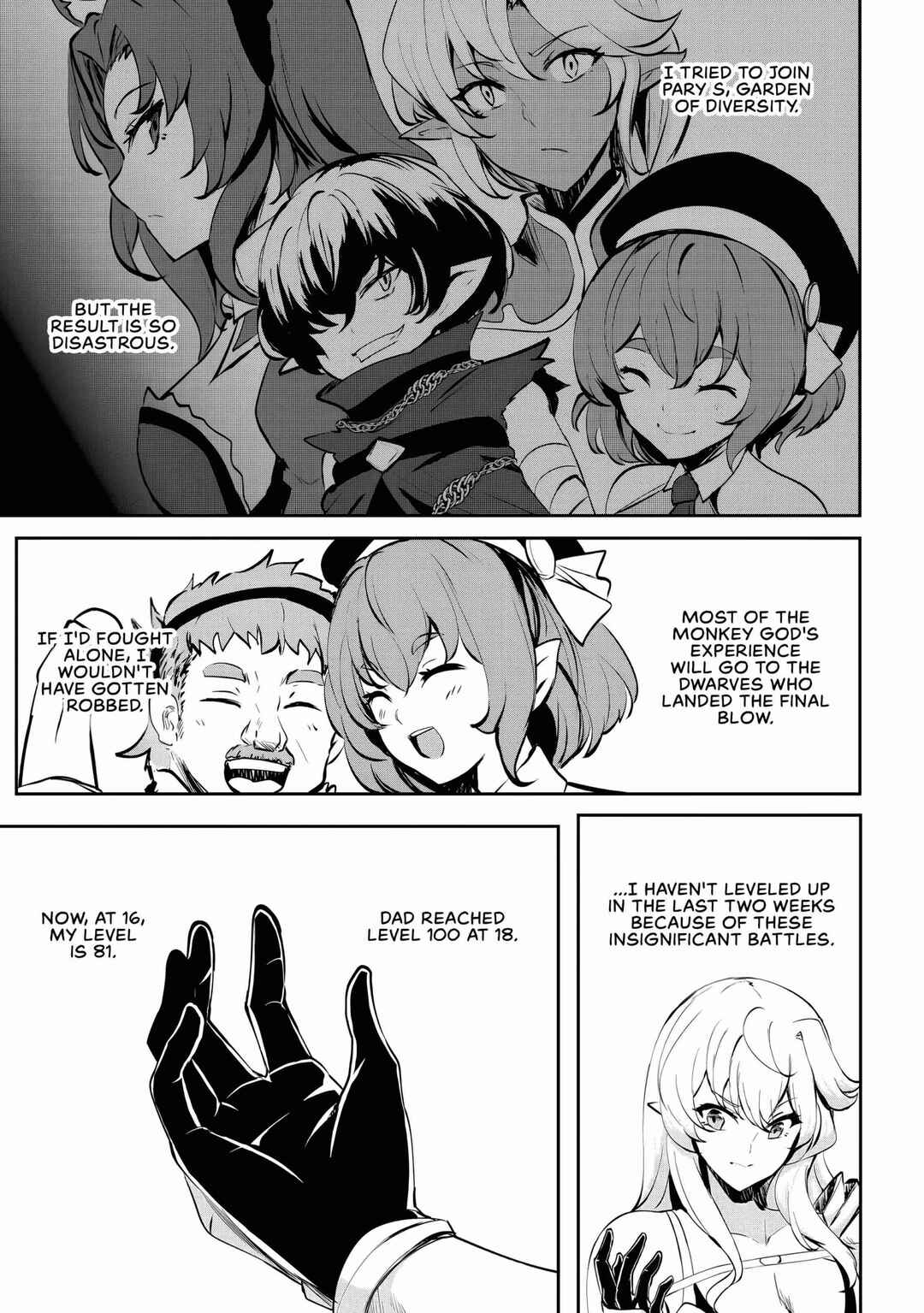 Page 21 Chapter 6 Dore dake Doryoku Shite mo Mannen Level 0 no Ore wa Tsuihou Sareta ~Shin no Teki to Yobareta Shounen wa, Shachiku Megami to Deatte Saikyou no Chikara wo Te ni Ireru~