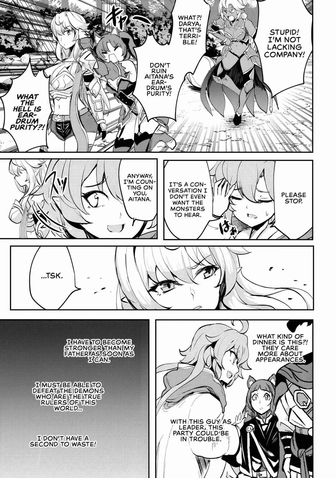 Page 27 Chapter 6 Dore dake Doryoku Shite mo Mannen Level 0 no Ore wa Tsuihou Sareta ~Shin no Teki to Yobareta Shounen wa, Shachiku Megami to Deatte Saikyou no Chikara wo Te ni Ireru~