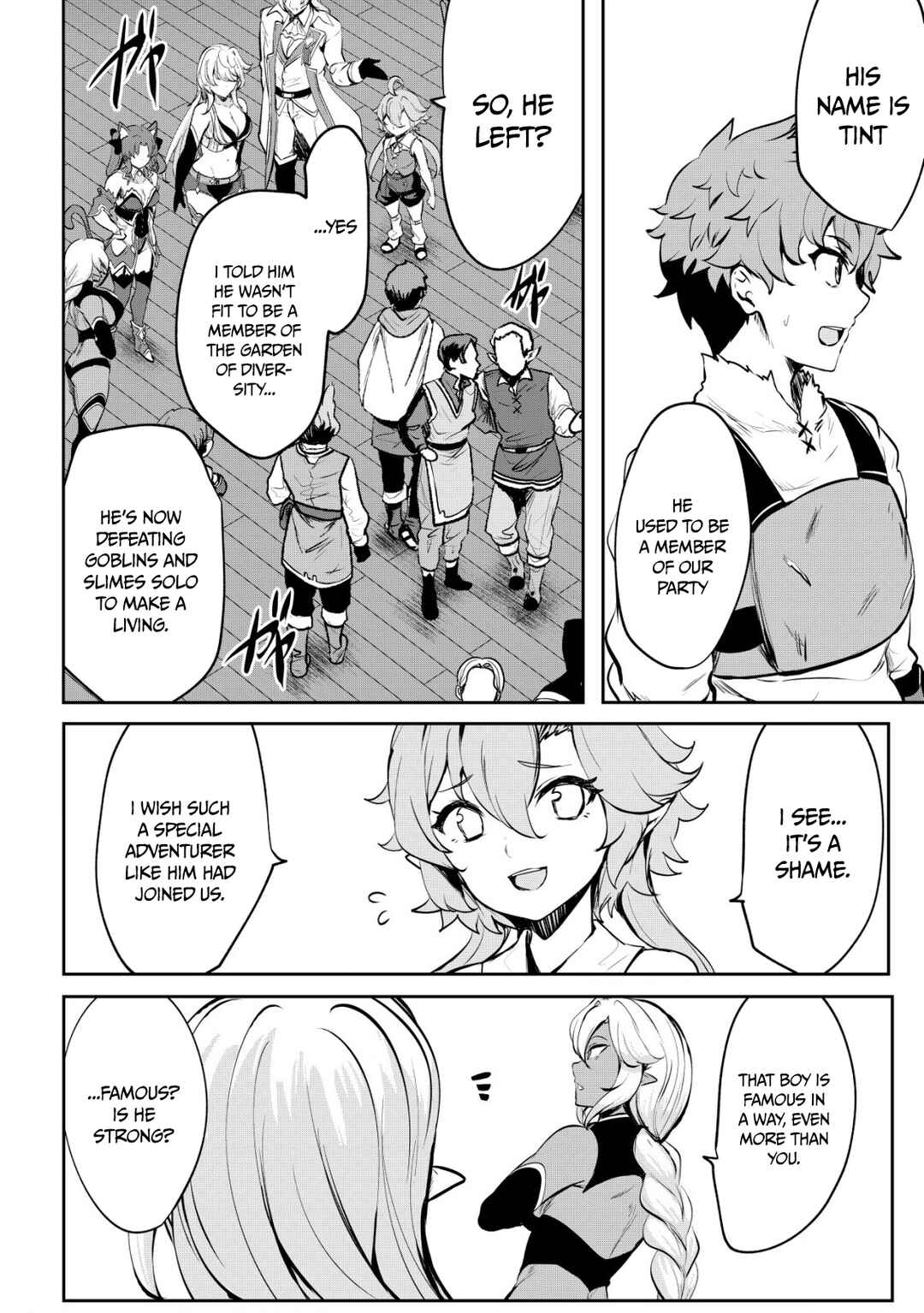 Page 3 Chapter 7 Dore dake Doryoku Shite mo Mannen Level 0 no Ore wa Tsuihou Sareta ~Shin no Teki to Yobareta Shounen wa, Shachiku Megami to Deatte Saikyou no Chikara wo Te ni Ireru~