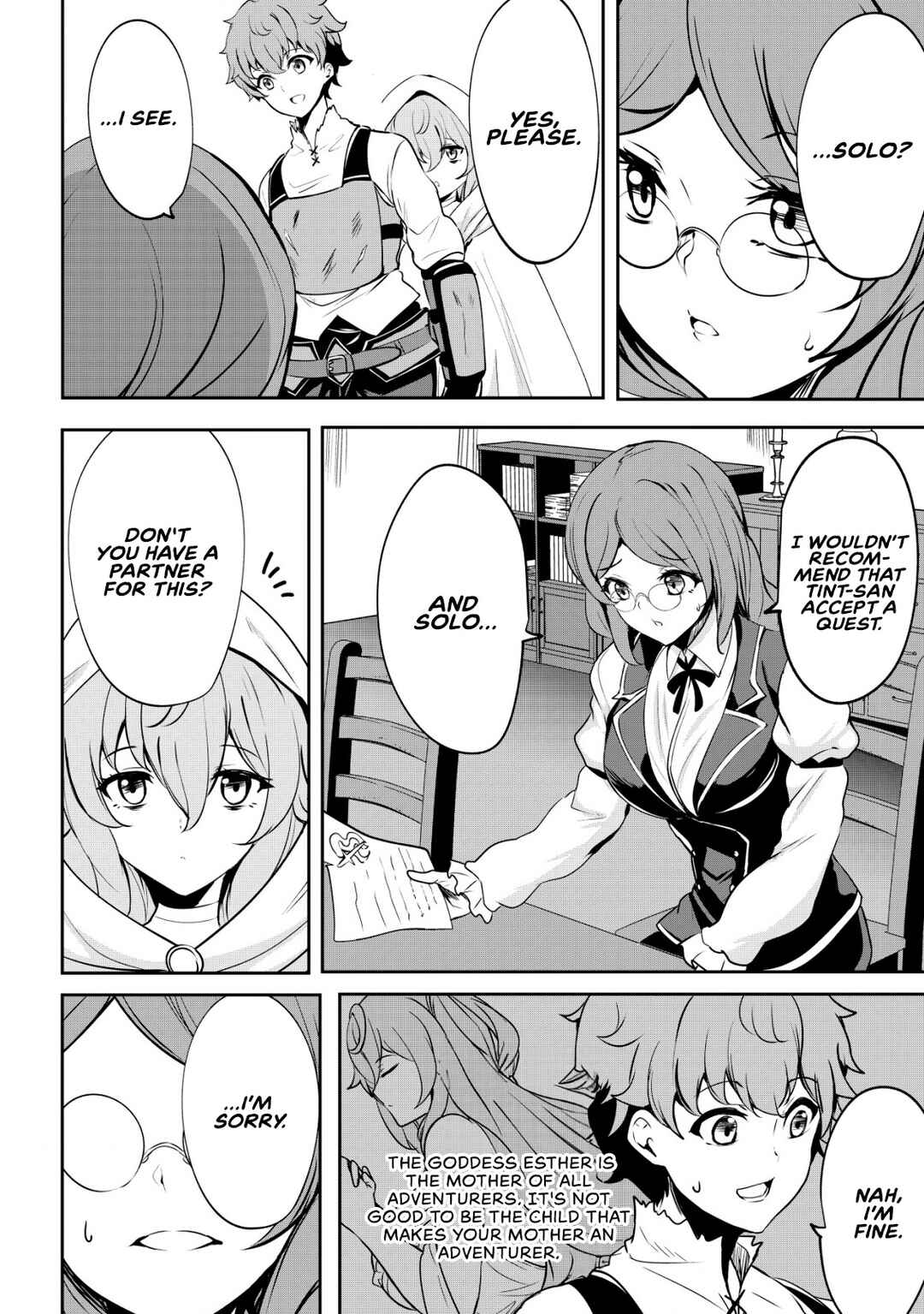 Page 9 Chapter 4 Dore dake Doryoku Shite mo Mannen Level 0 no Ore wa Tsuihou Sareta ~Shin no Teki to Yobareta Shounen wa, Shachiku Megami to Deatte Saikyou no Chikara wo Te ni Ireru~