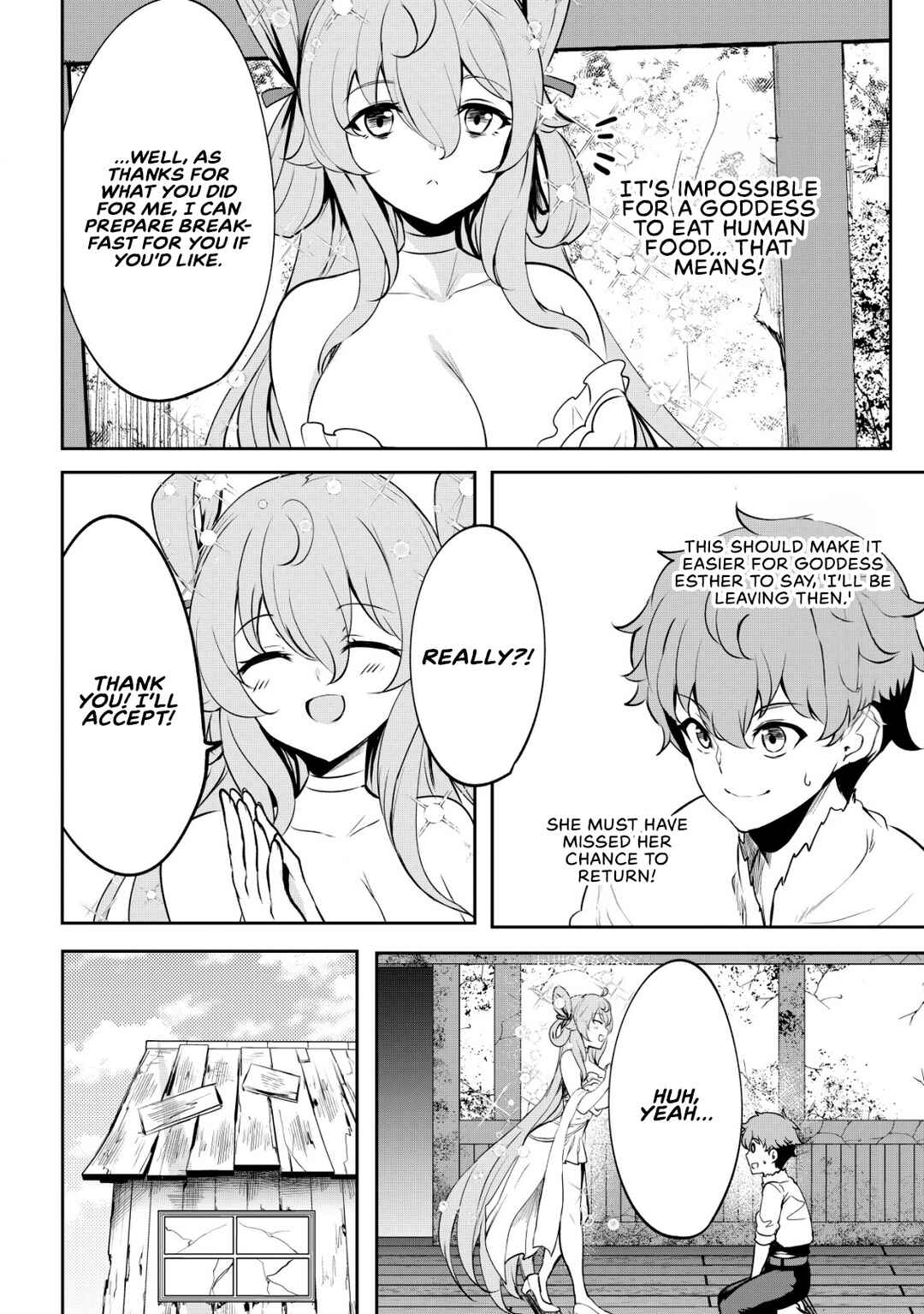 Page 13 Chapter 3 Dore dake Doryoku Shite mo Mannen Level 0 no Ore wa Tsuihou Sareta ~Shin no Teki to Yobareta Shounen wa, Shachiku Megami to Deatte Saikyou no Chikara wo Te ni Ireru~