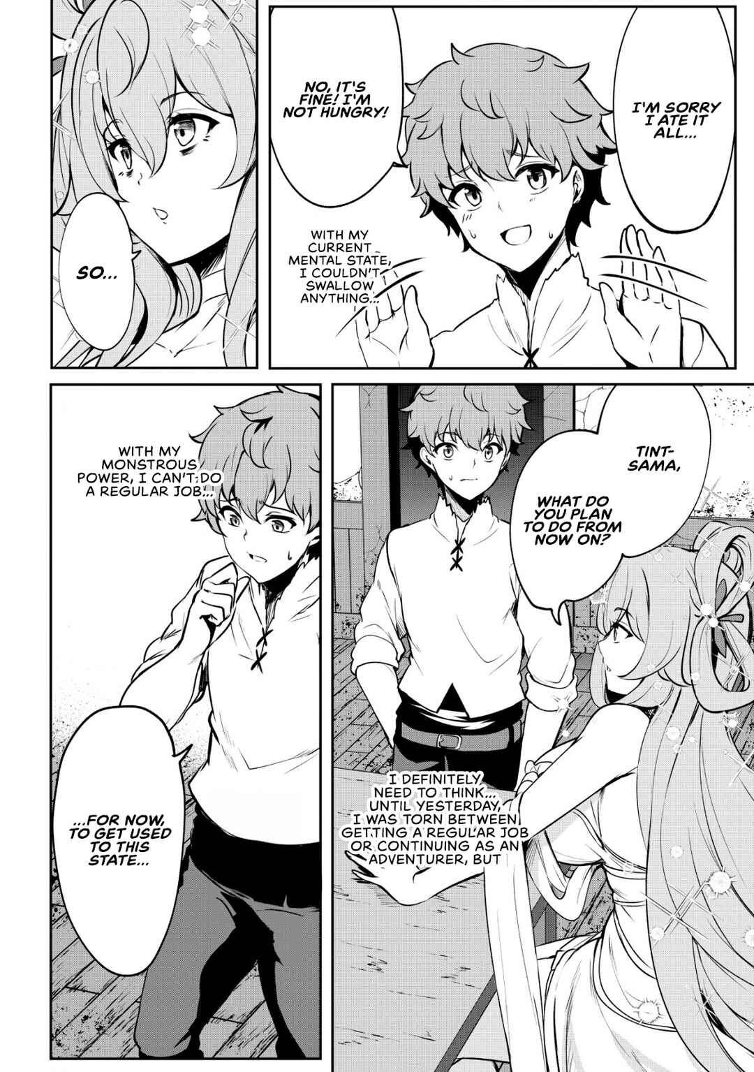 Page 19 Chapter 3 Dore dake Doryoku Shite mo Mannen Level 0 no Ore wa Tsuihou Sareta ~Shin no Teki to Yobareta Shounen wa, Shachiku Megami to Deatte Saikyou no Chikara wo Te ni Ireru~