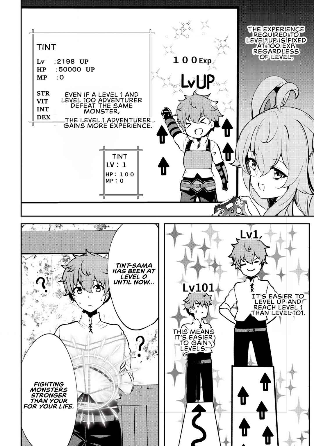 Page 7 Chapter 3 Dore dake Doryoku Shite mo Mannen Level 0 no Ore wa Tsuihou Sareta ~Shin no Teki to Yobareta Shounen wa, Shachiku Megami to Deatte Saikyou no Chikara wo Te ni Ireru~
