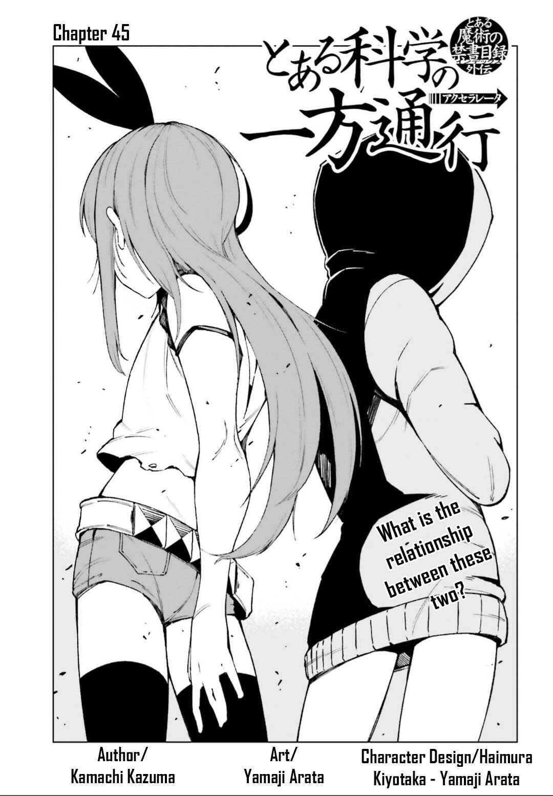 Page 1 Chapter 45 Toaru Kagaku no Accelerator