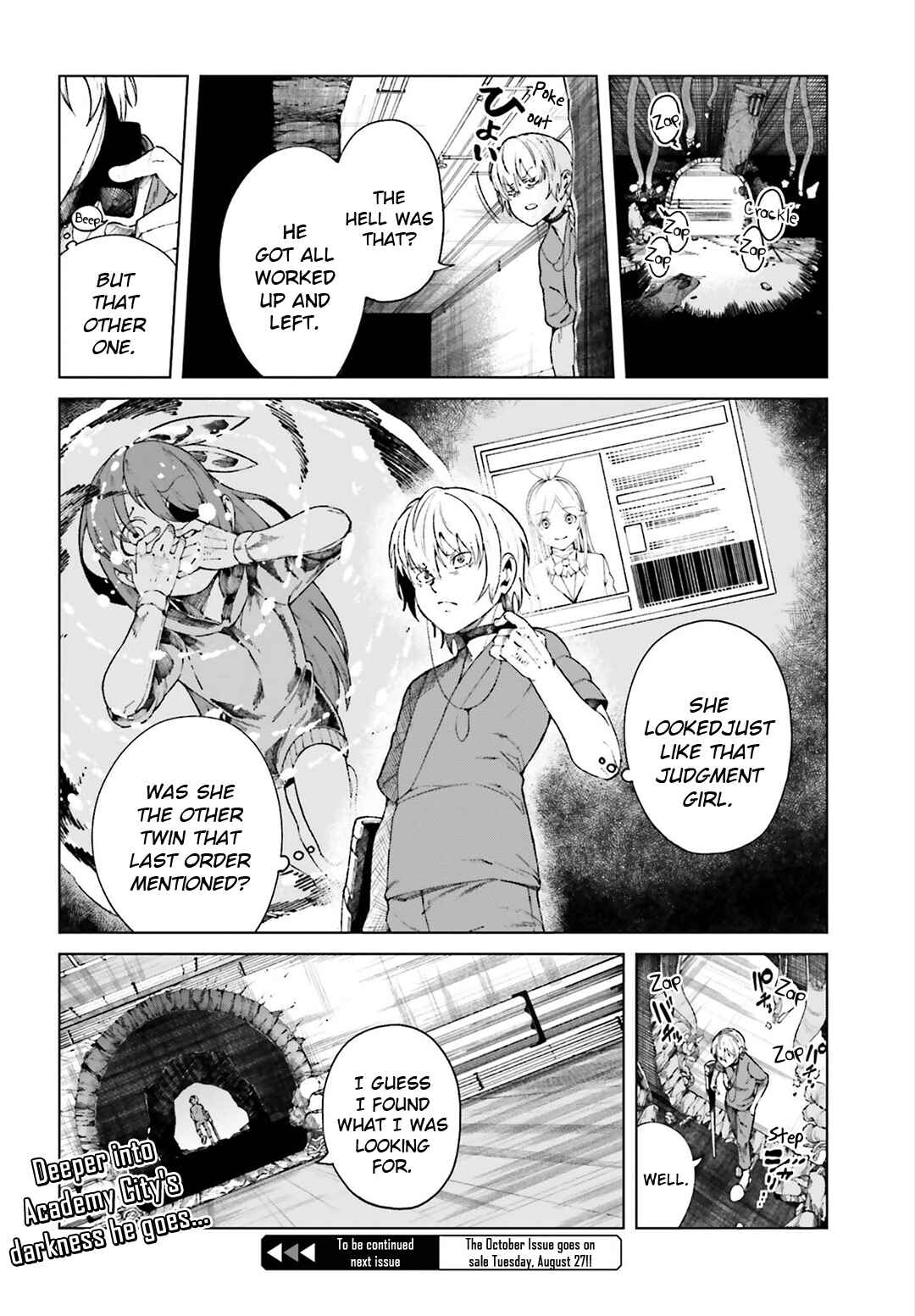 Page 20 Chapter 55 Toaru Kagaku no Accelerator