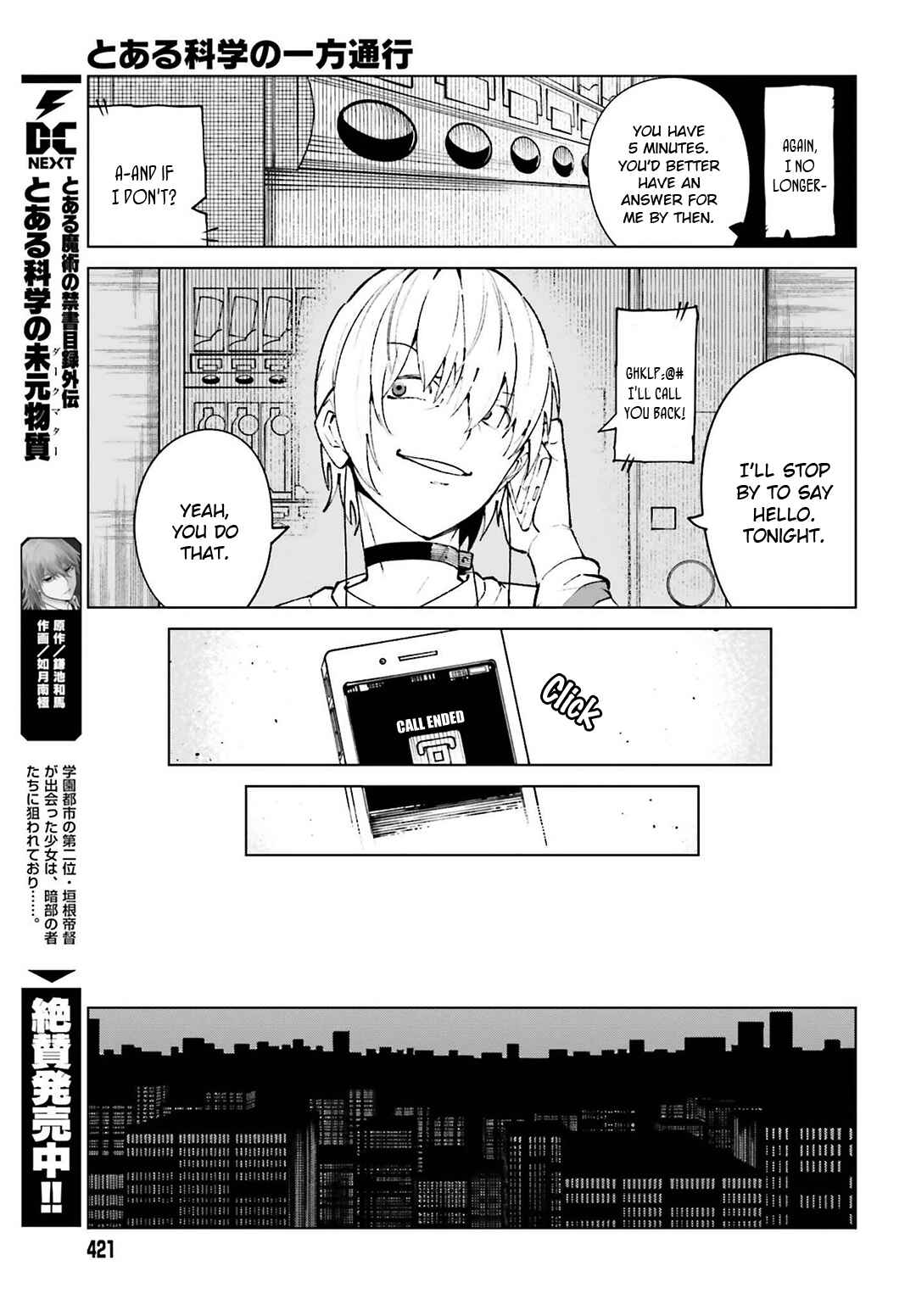 Page 9 Chapter 63 Toaru Kagaku no Accelerator