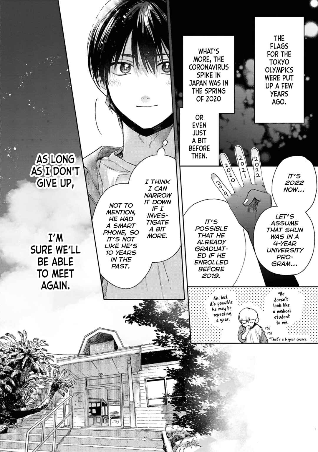 Page 4 Chapter 6 Kanata no Kimi no Te