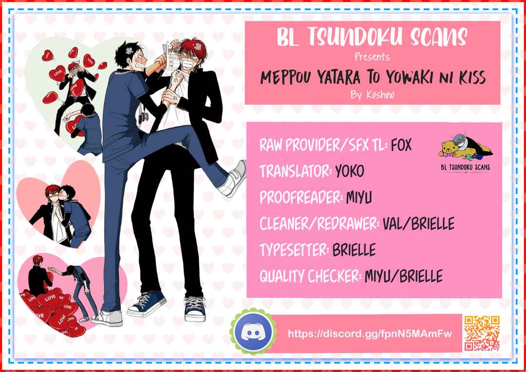 Page 1 Chapter 10 Meppou Yatara to Yowaki ni Kiss