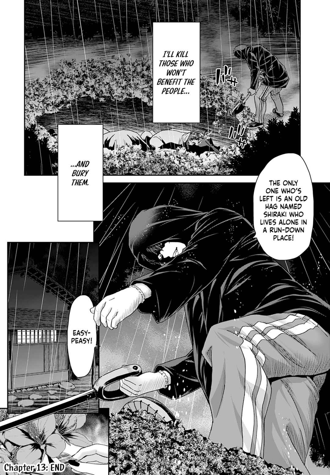 Page 28 Chapter 13 Shikeishuu ~Ijou Hanzaisha no Matsuro~