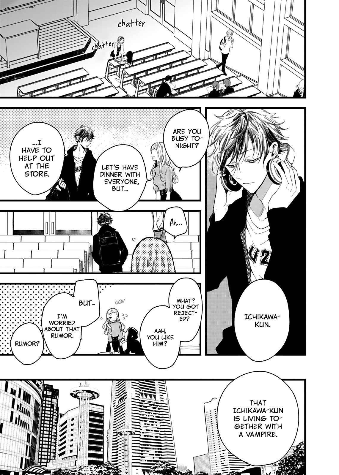 Page 7 Chapter 1 Kyuuketsuki ha Shinzo no Yume wo Miru