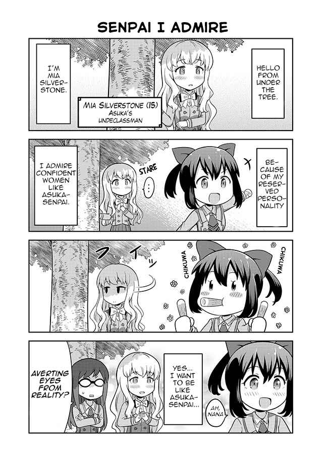 Page 3 Chapter 1 Akanesasu Shoujo 4koma Parallel