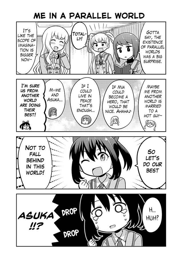 Page 7 Chapter 9 Akanesasu Shoujo 4koma Parallel