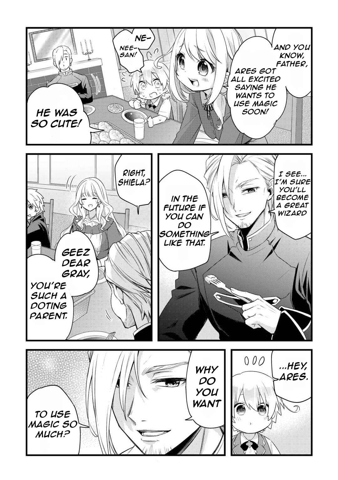 Page 22 Chapter 1.1 Zensei de Kazoku ni Megumarenakatta Ore, Konyo de wa Yasashi Kazoku ni Kakomareru