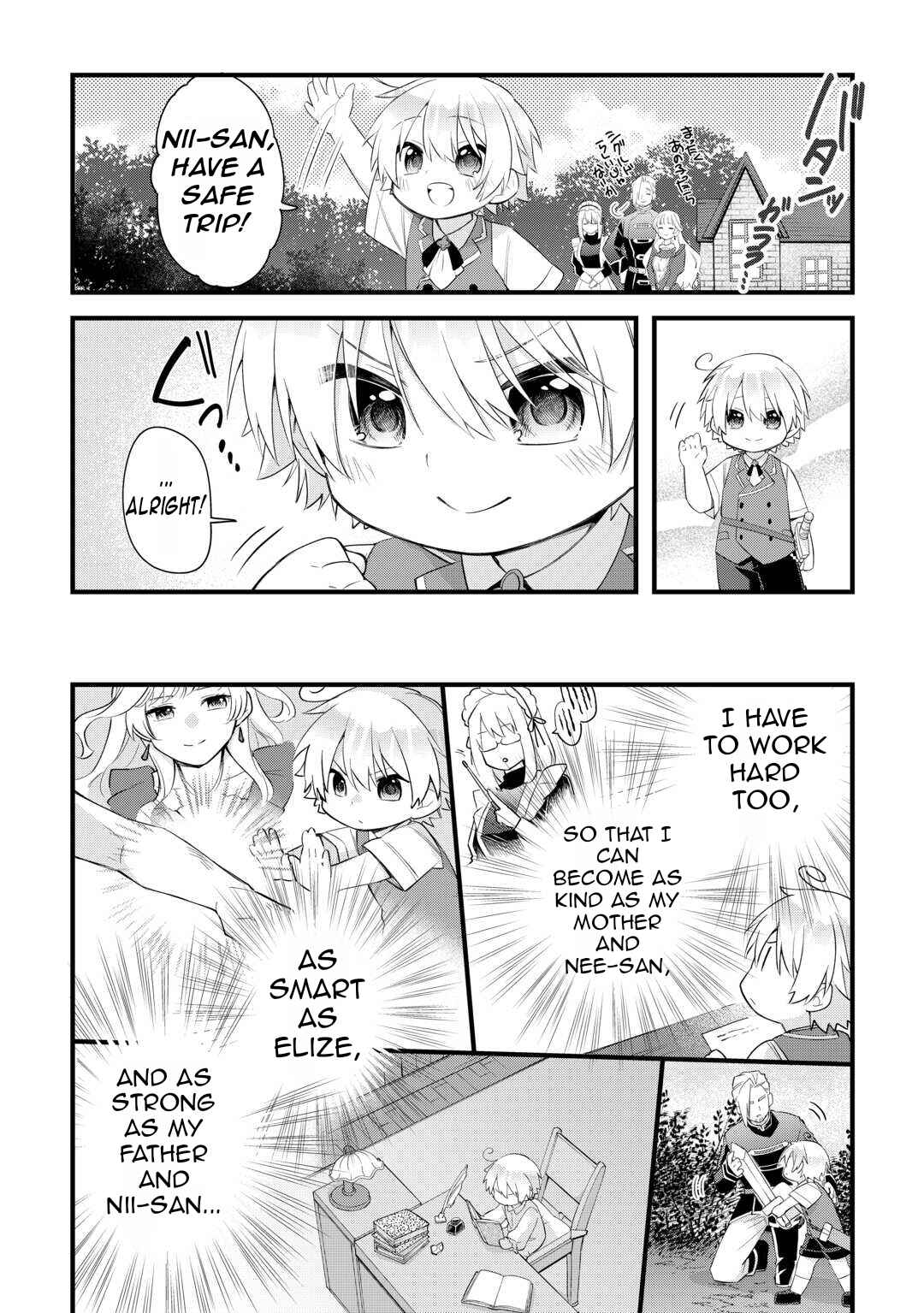 Page 27 Chapter 3 Zensei de Kazoku ni Megumarenakatta Ore, Konyo de wa Yasashi Kazoku ni Kakomareru