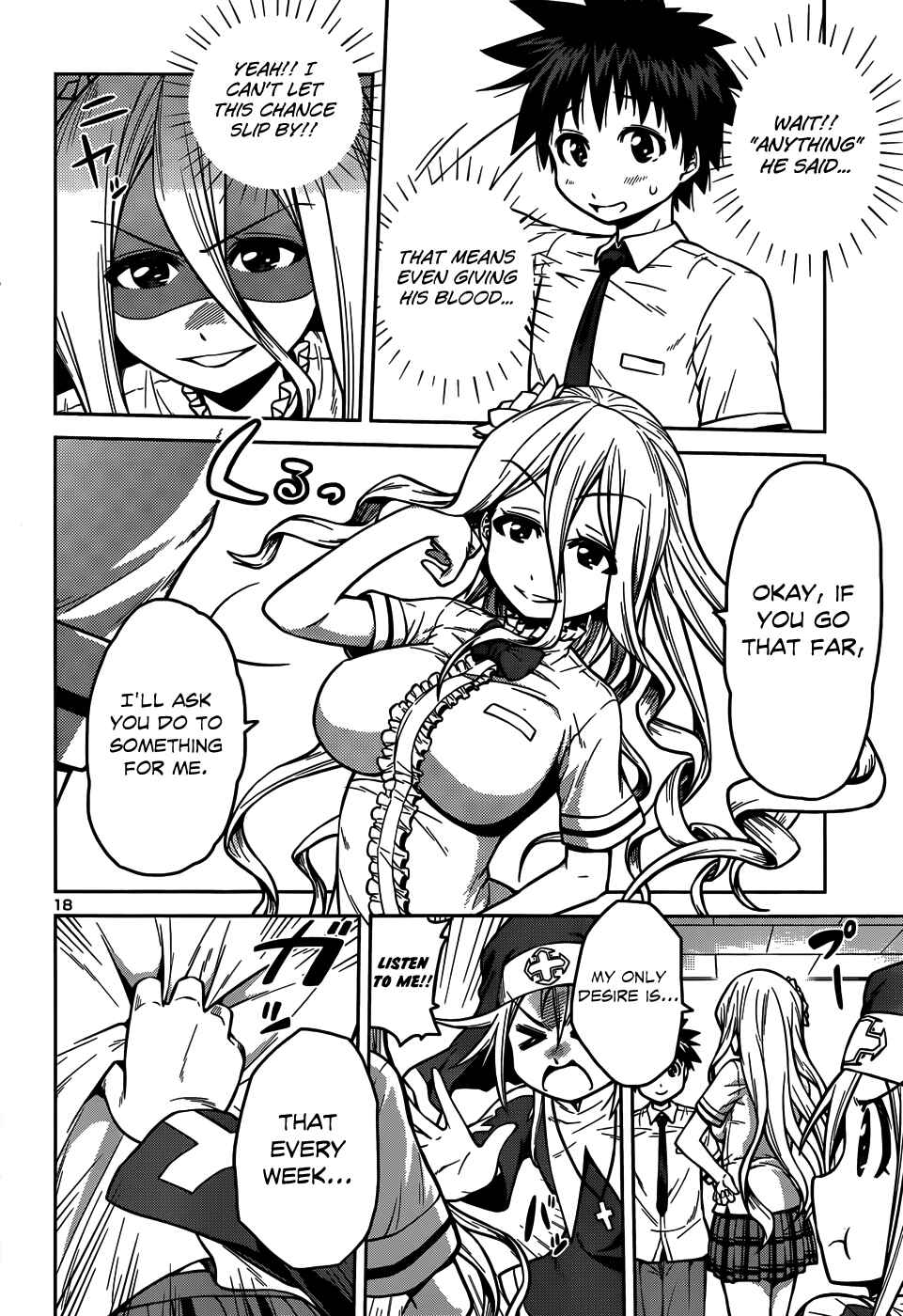 Page 21 Chapter 10 Inbura! ~Bishoujo Kyuuketsuki no Hazukashii Himitsu~