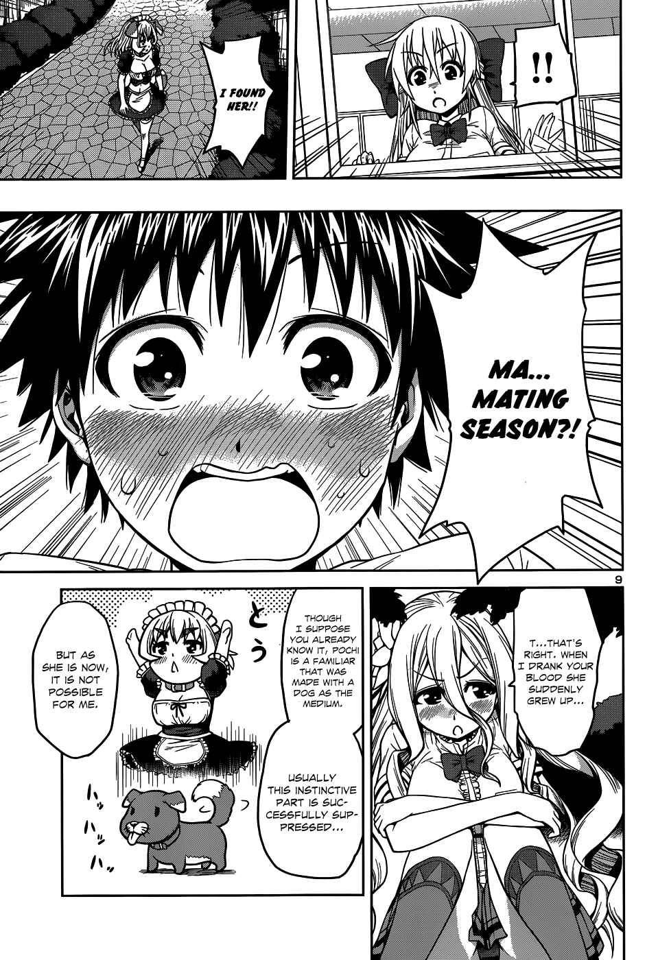 Page 12 Chapter 9 Inbura! ~Bishoujo Kyuuketsuki no Hazukashii Himitsu~