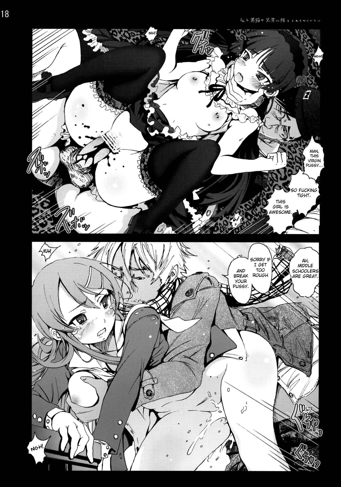 Page 17 Chapter Unknown_d6af Ore no Imouto ga Konna ni Kawaii Wake ga Nai - Kuroneko to Watashi ga Aniki ni Suterareta Hazu ga Nai (Doujinshi)