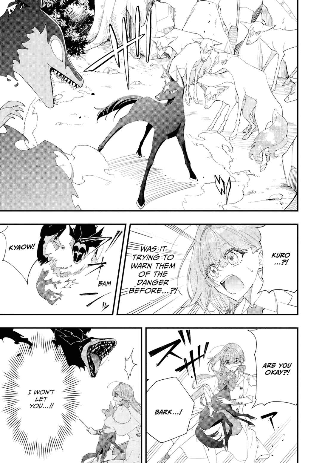 Page 21 Chapter 4 Uchi no Kuro Madoushi ga Kawaisugiru!