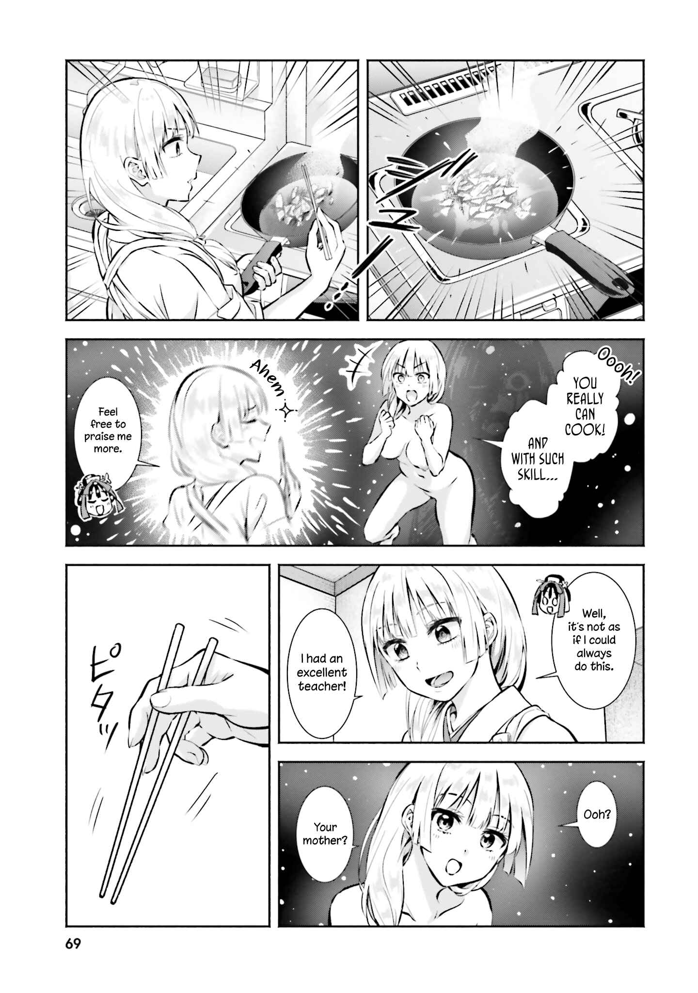 Page 9 Chapter 3 Okiku-san wa Ichatsukitai
