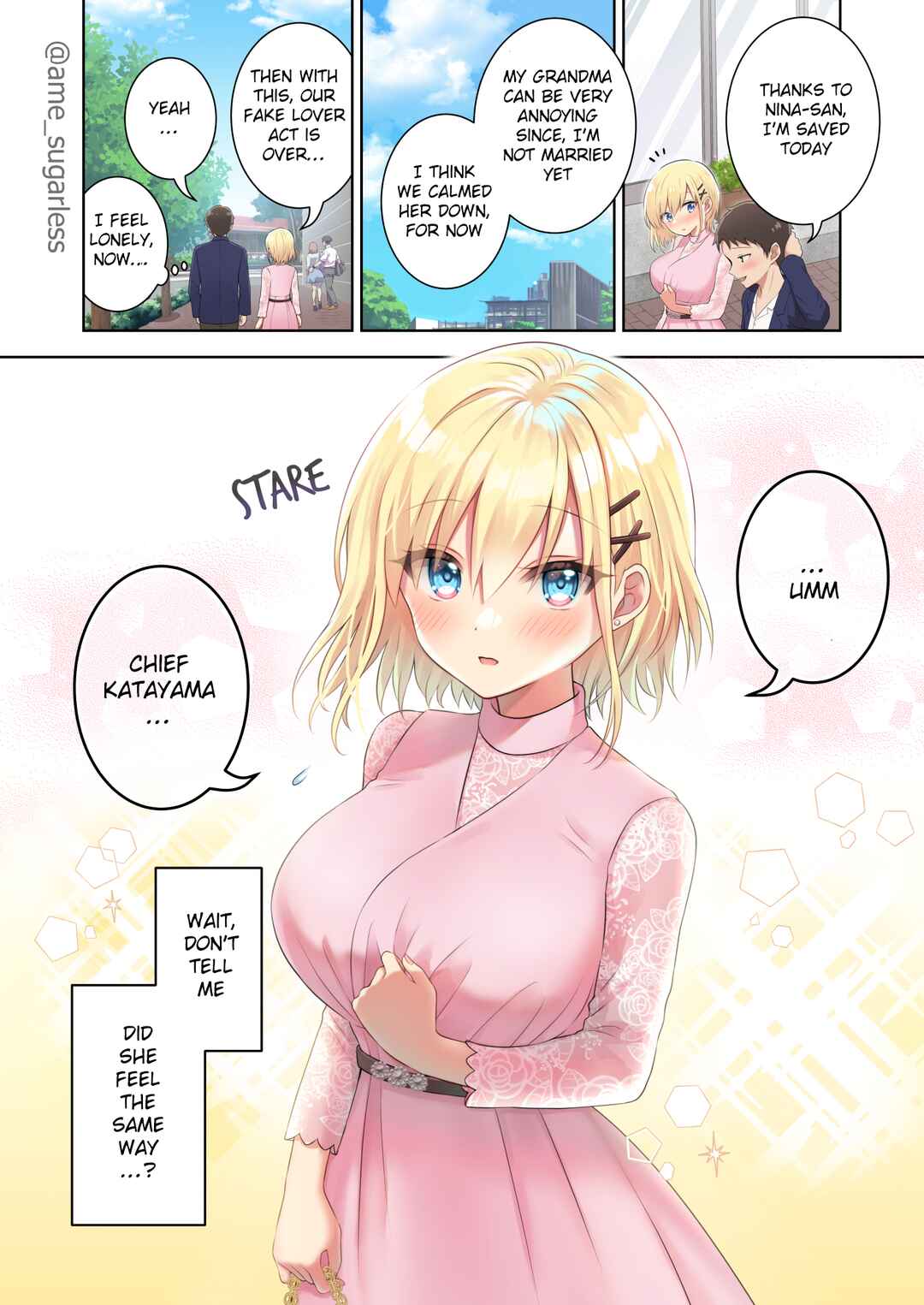 Page 1 Chapter 14 Kaisha no Kouhai ga Mahoutsukai datta