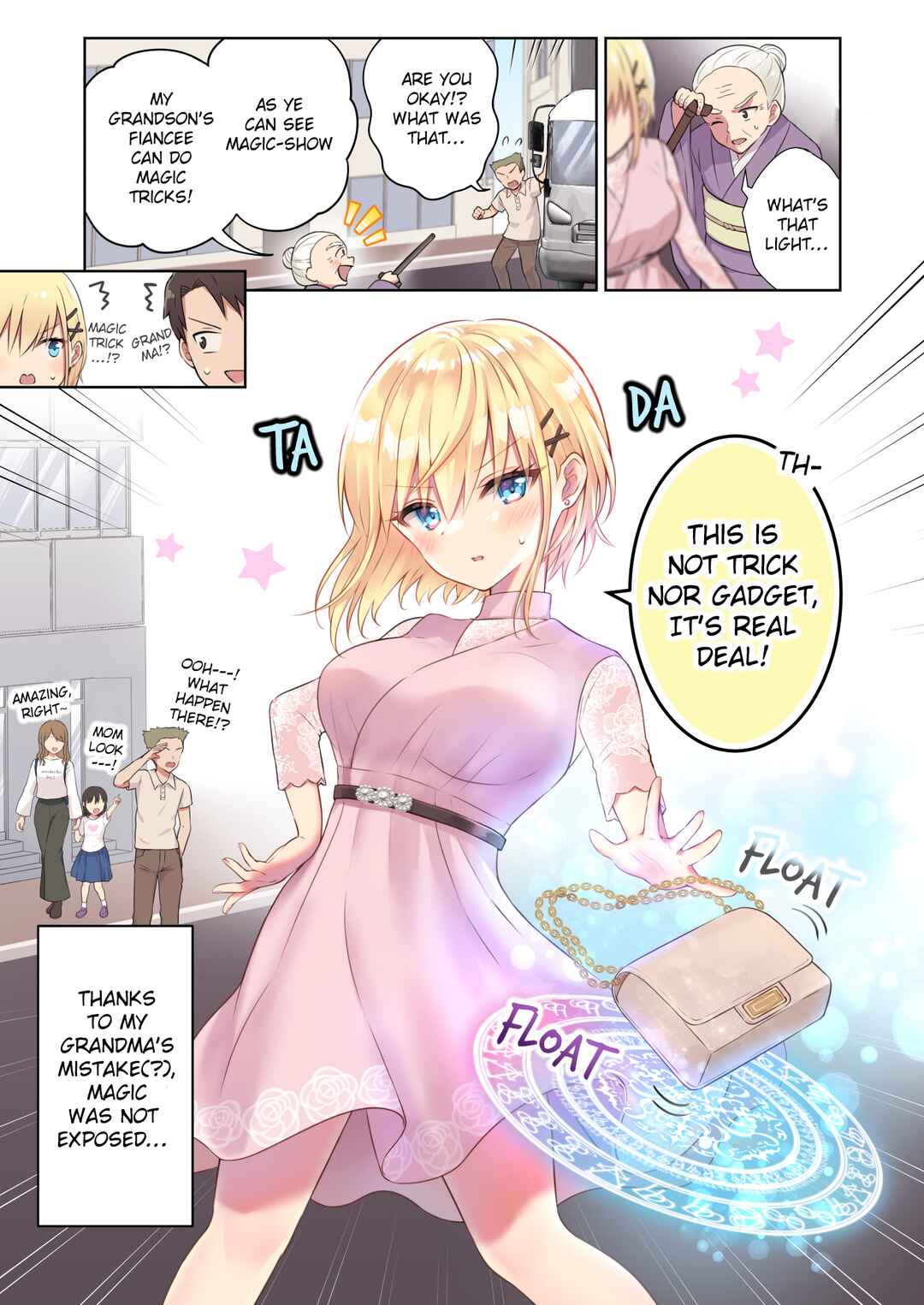 Page 1 Chapter 9 Kaisha no Kouhai ga Mahoutsukai datta