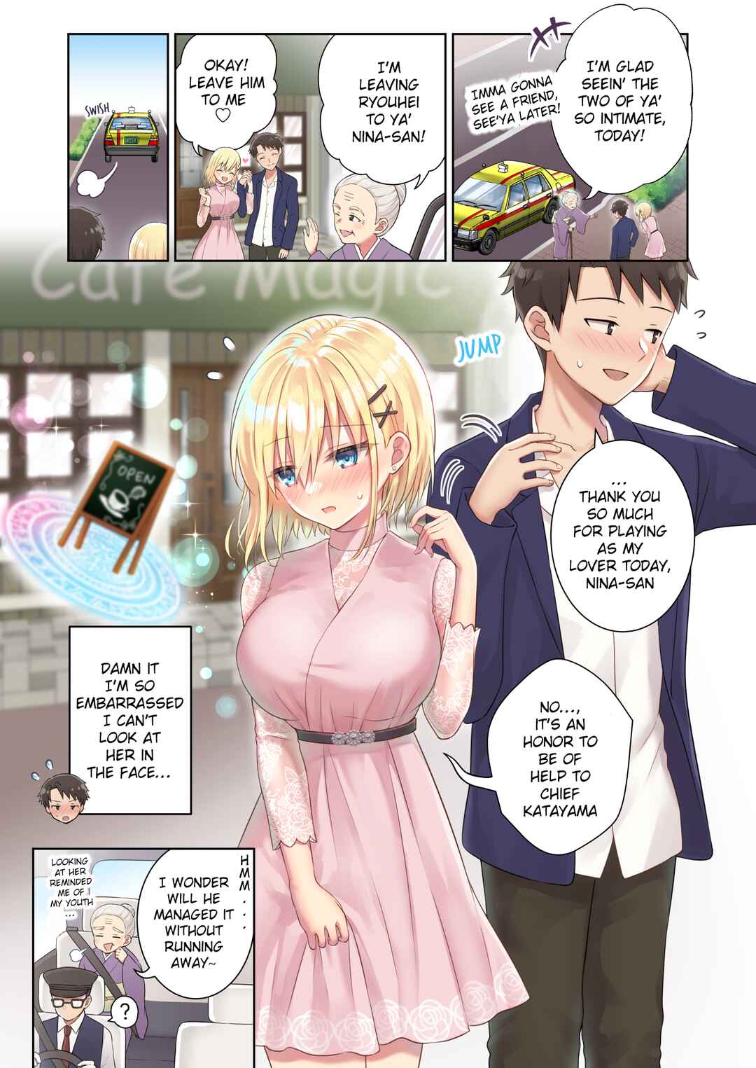 Page 1 Chapter 13 Kaisha no Kouhai ga Mahoutsukai datta