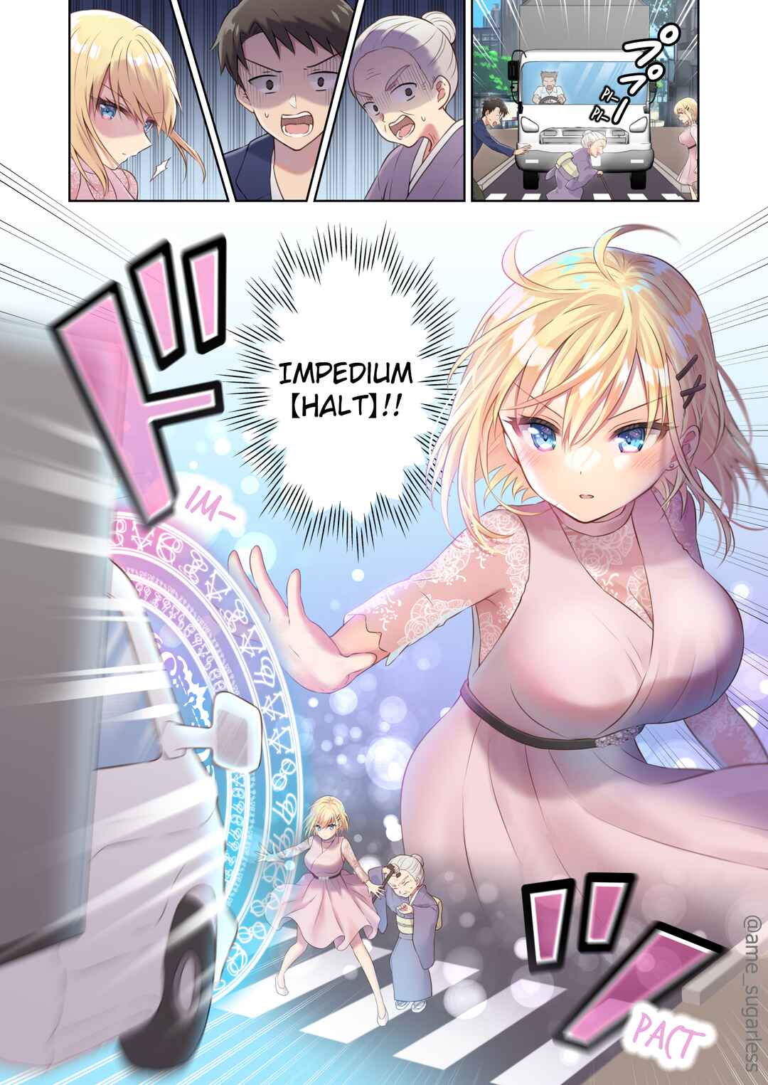 Page 1 Chapter 8 Kaisha no Kouhai ga Mahoutsukai datta