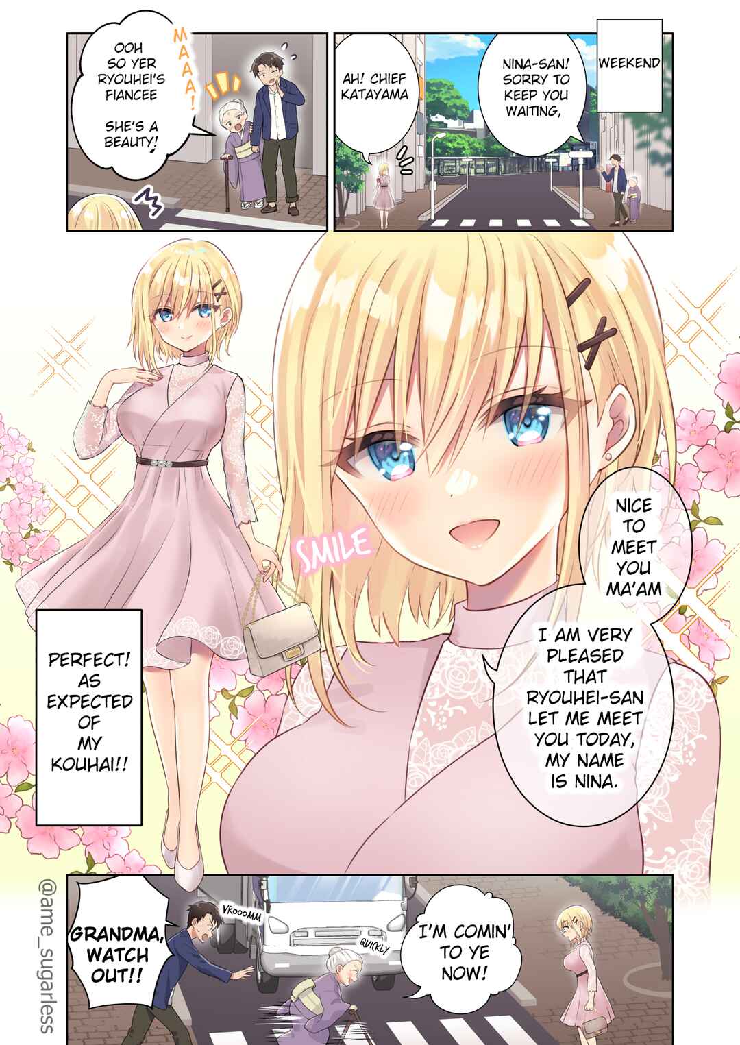 Page 1 Chapter 7 Kaisha no Kouhai ga Mahoutsukai datta