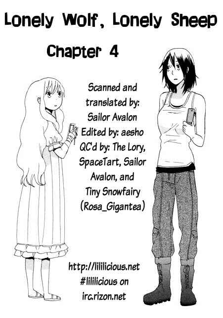 Page 32 Chapter 4 Lonely Wolf, Lonely Sheep