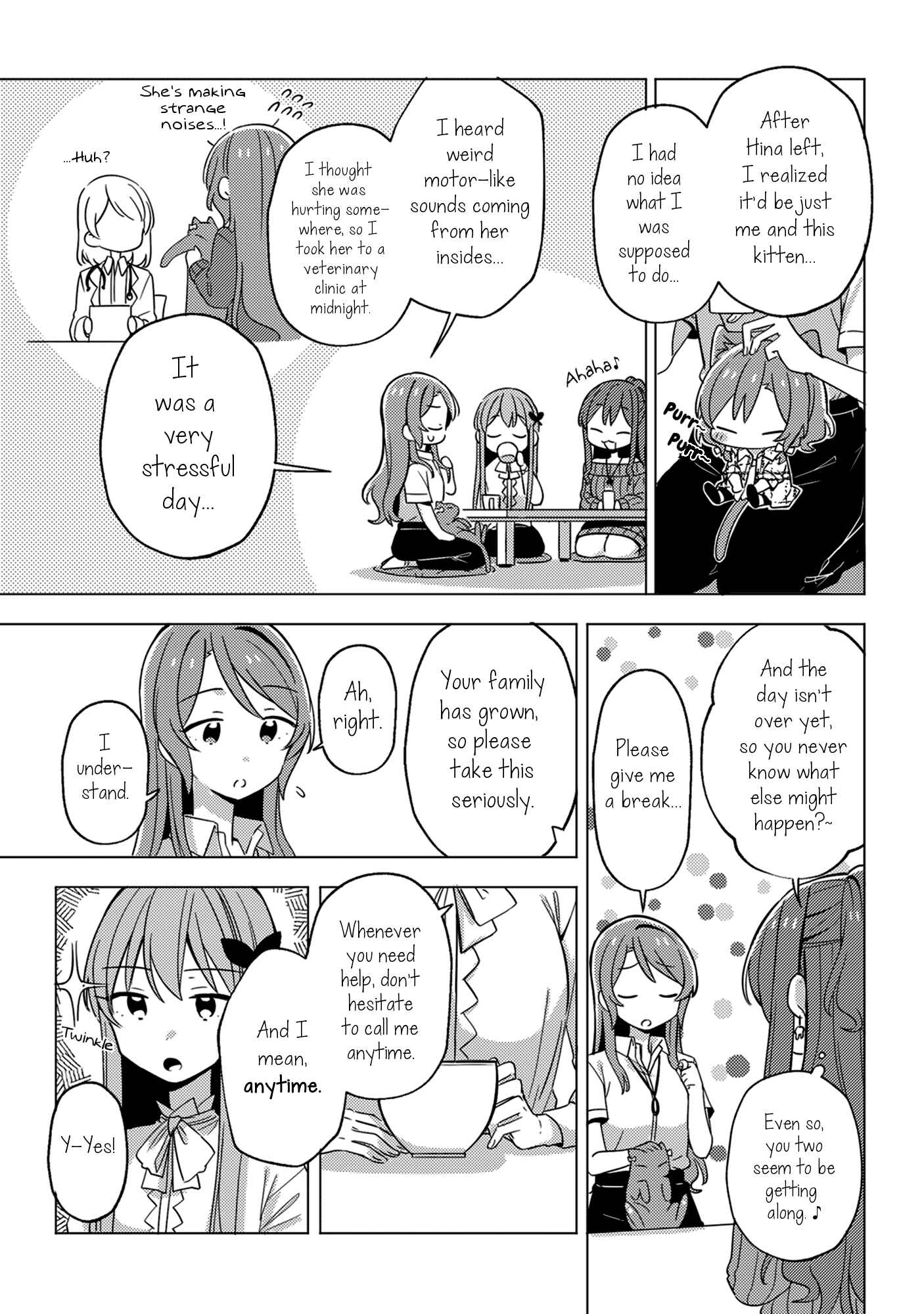 Page 18 Chapter Unknown_3355 BanG Dream! - The Cat Doesnt Seem Lonely (Doujinshi)