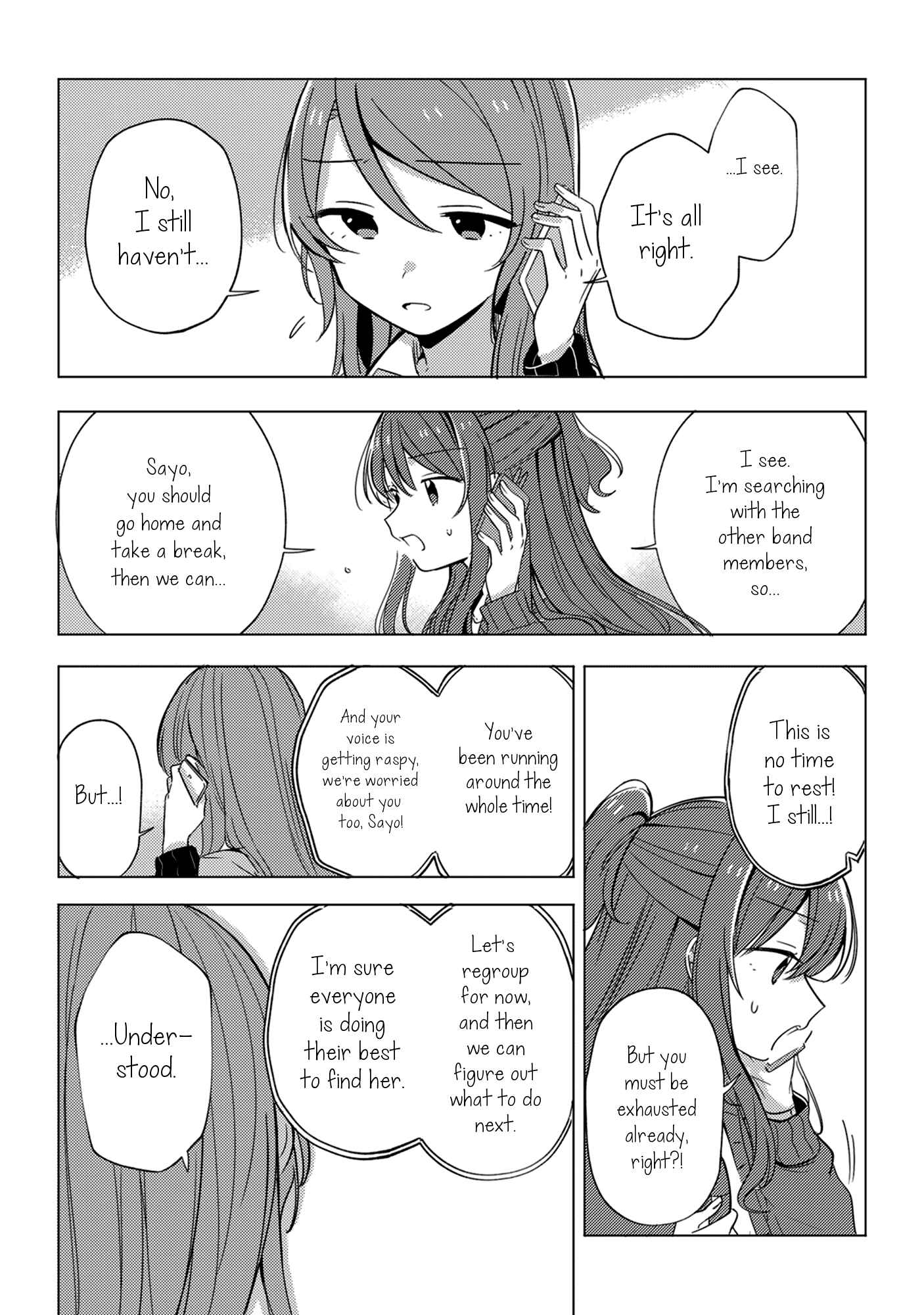 Page 32 Chapter Unknown_3355 BanG Dream! - The Cat Doesnt Seem Lonely (Doujinshi)