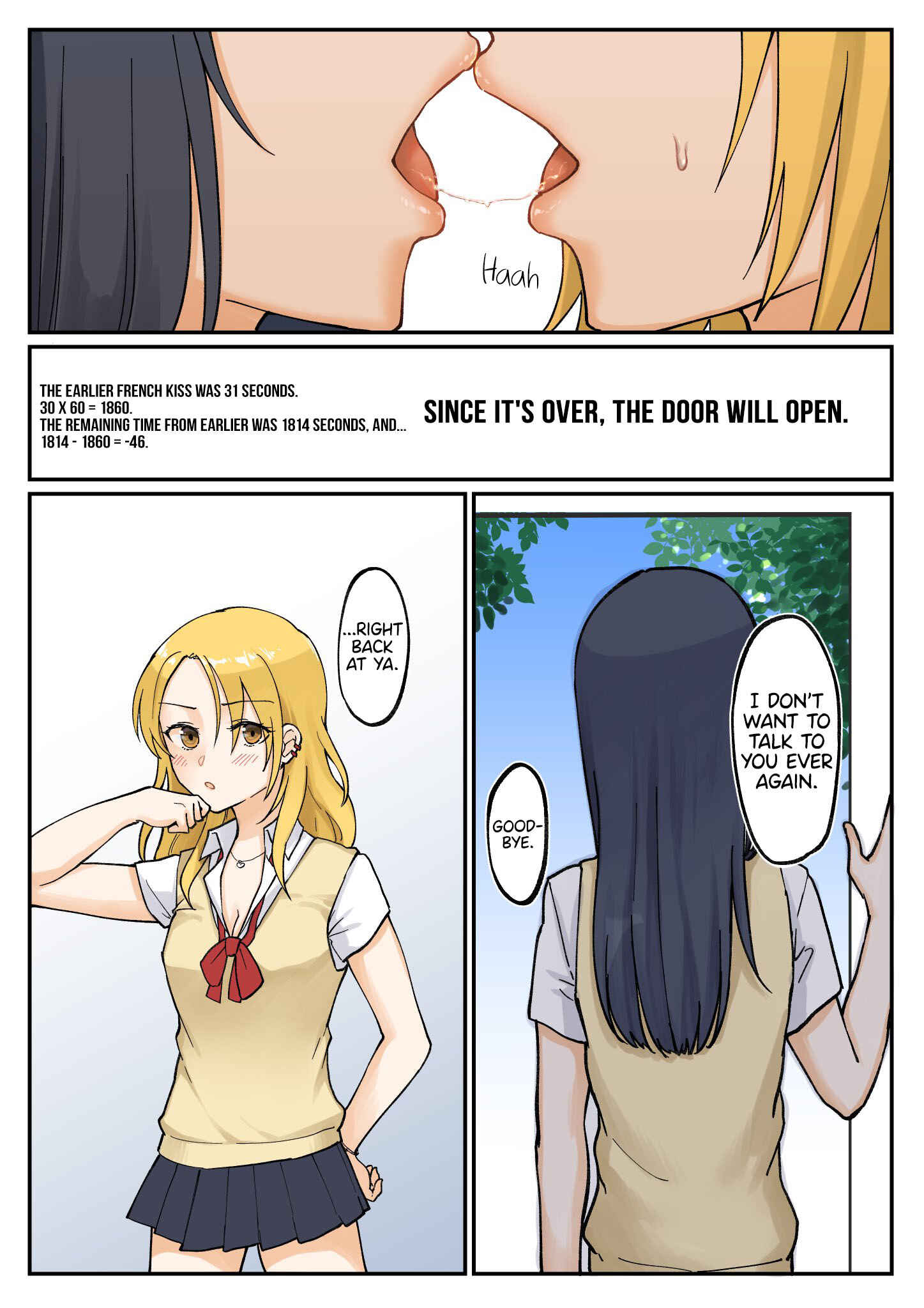 Page 1 Chapter 8 For Each Retweet, Two Straight Girls Who Dont Get Along Will Kiss for One Second
