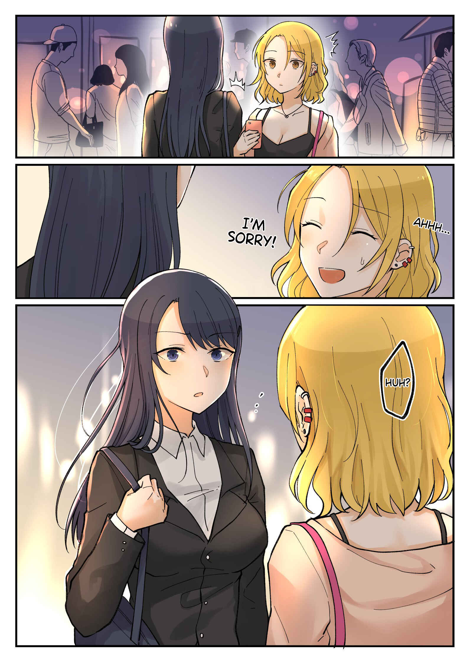 Page 1 Chapter 9 For Each Retweet, Two Straight Girls Who Dont Get Along Will Kiss for One Second