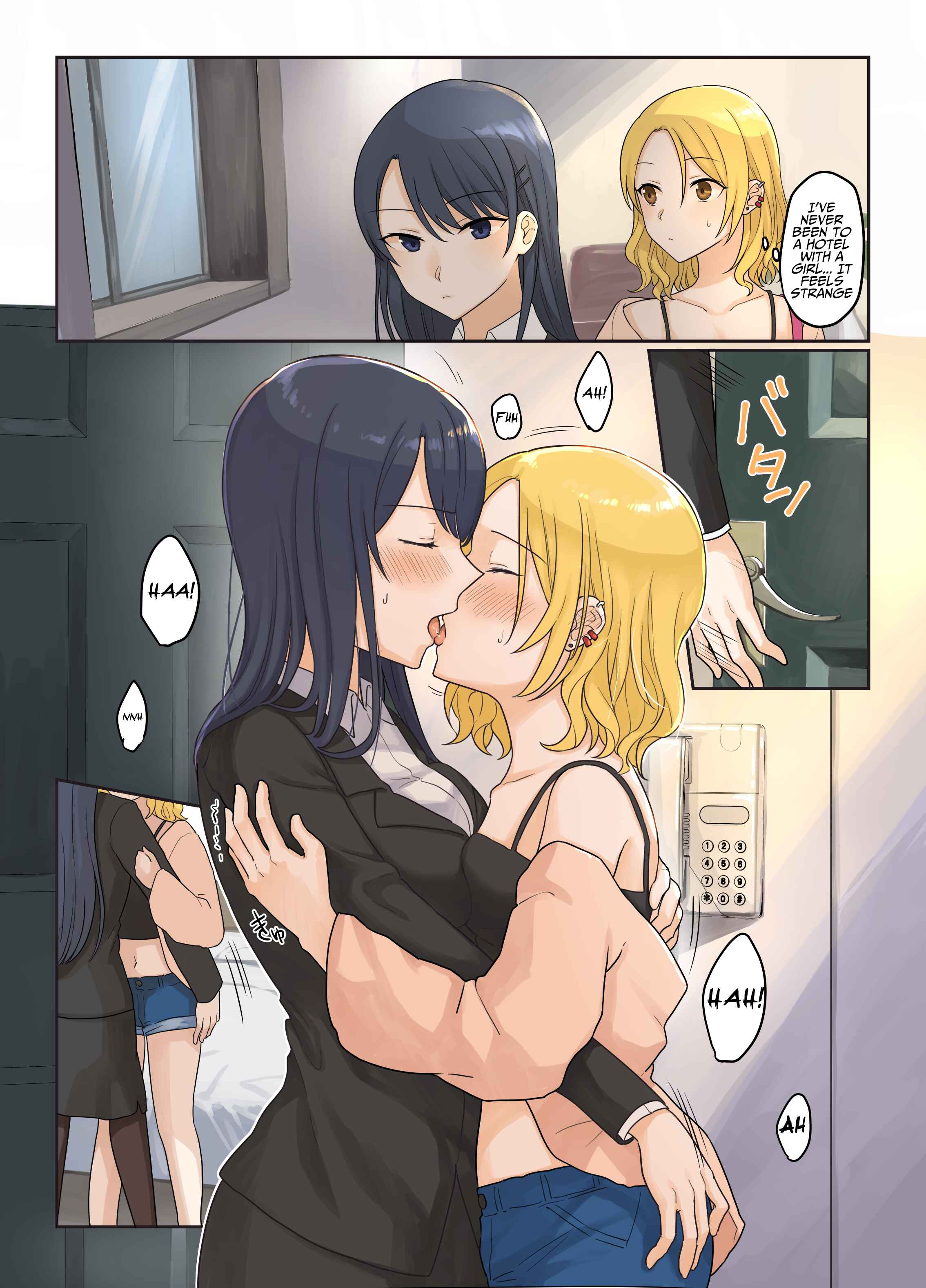 Page 1 Chapter 12 For Each Retweet, Two Straight Girls Who Dont Get Along Will Kiss for One Second