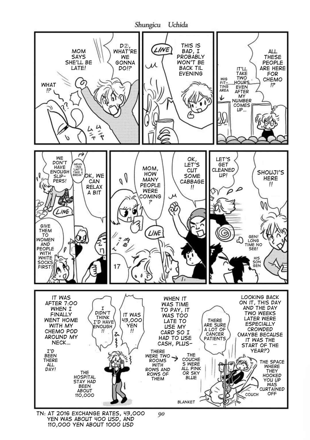 Page 12 Chapter 4 Gan Manga ~Watashitachi wa Daibyou Shiteiru~