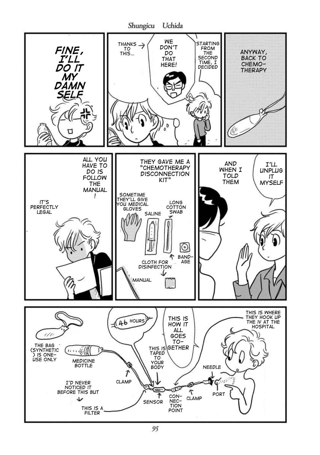 Page 17 Chapter 4 Gan Manga ~Watashitachi wa Daibyou Shiteiru~