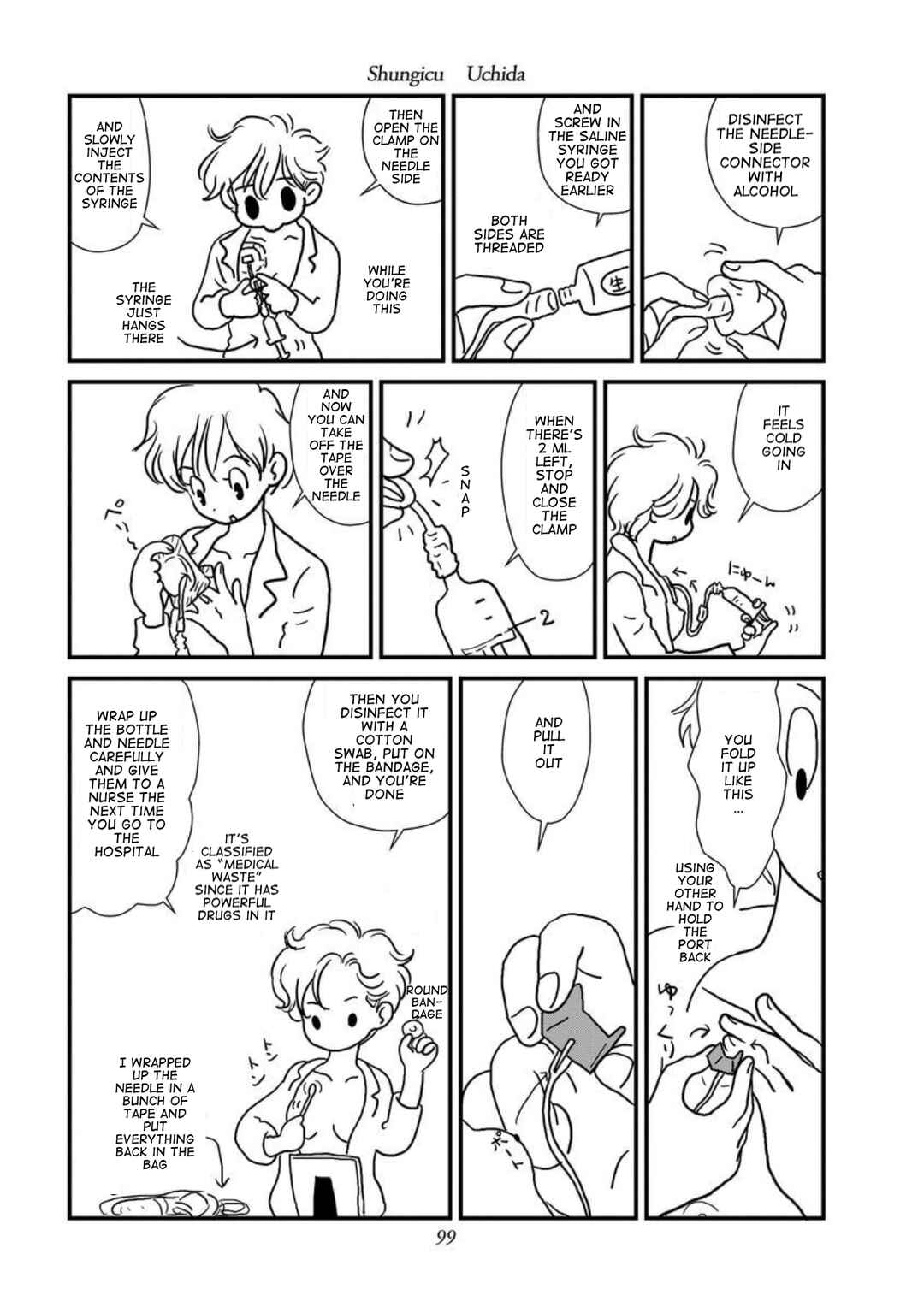 Page 21 Chapter 4 Gan Manga ~Watashitachi wa Daibyou Shiteiru~
