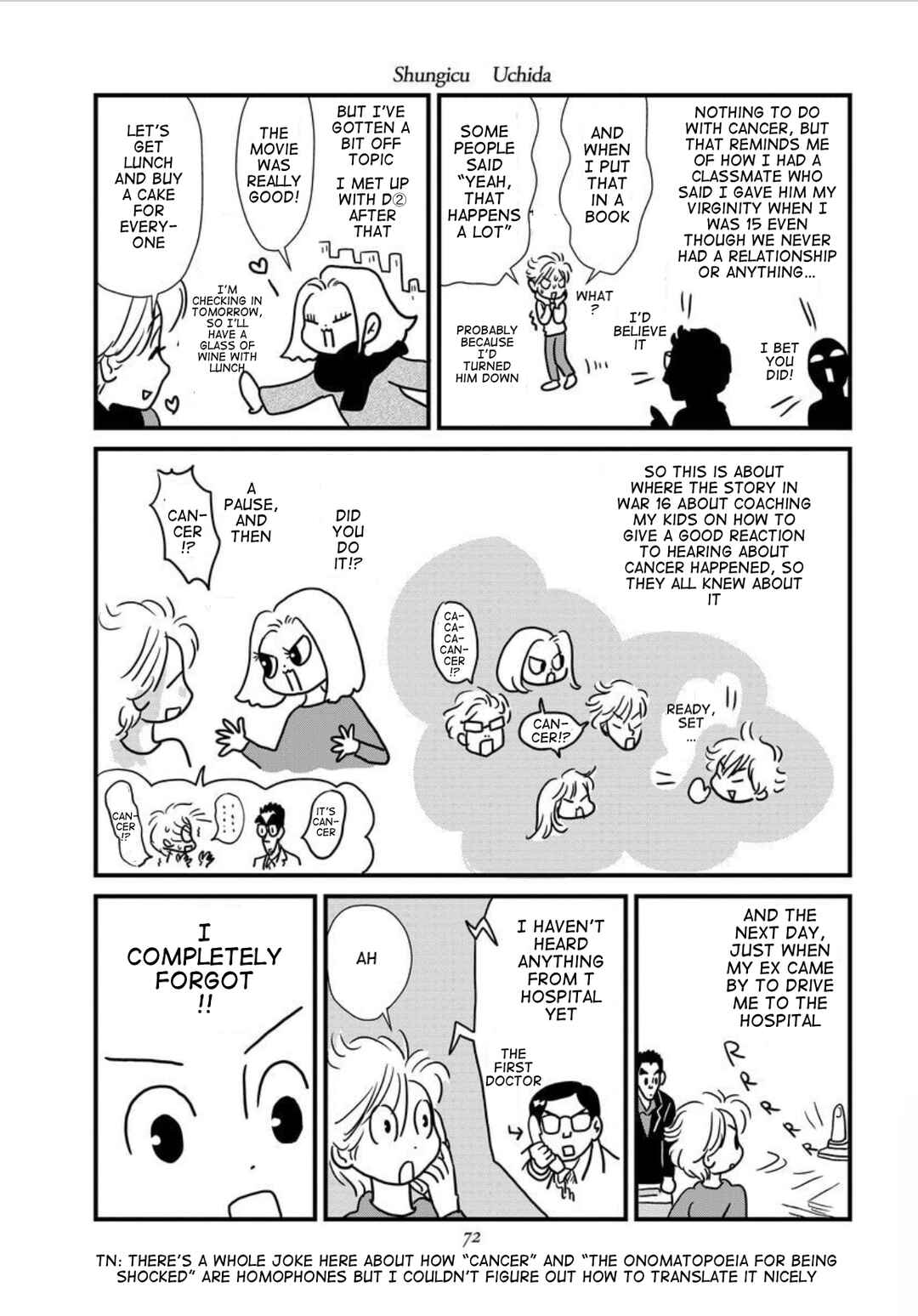 Page 18 Chapter 3 Gan Manga ~Watashitachi wa Daibyou Shiteiru~