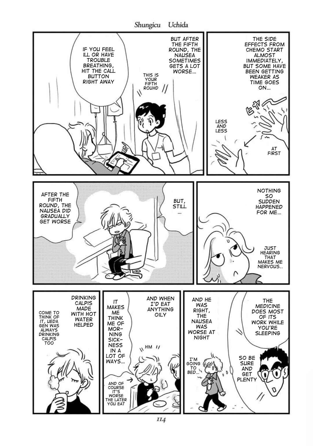 Page 12 Chapter 5 Gan Manga ~Watashitachi wa Daibyou Shiteiru~