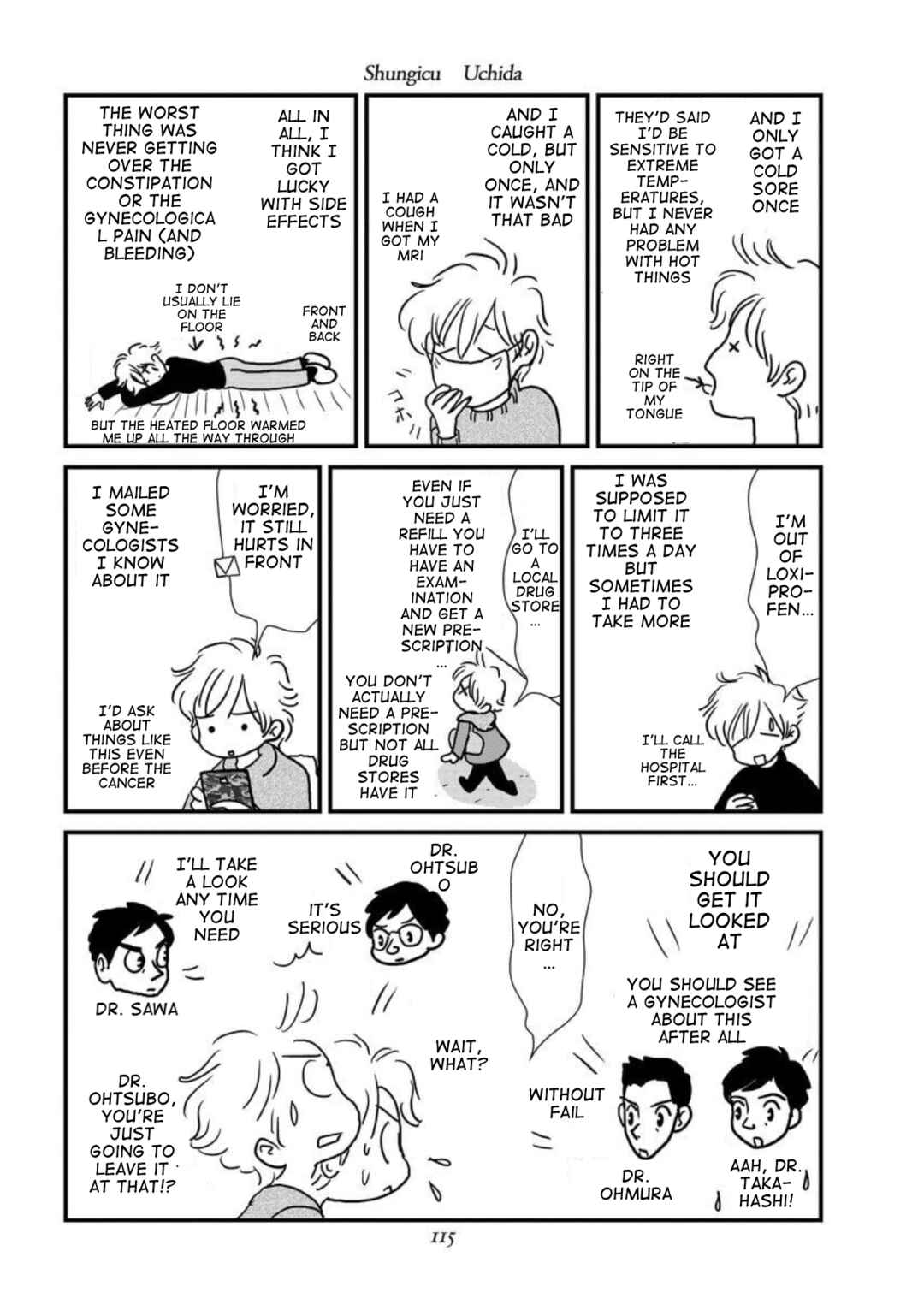 Page 13 Chapter 5 Gan Manga ~Watashitachi wa Daibyou Shiteiru~