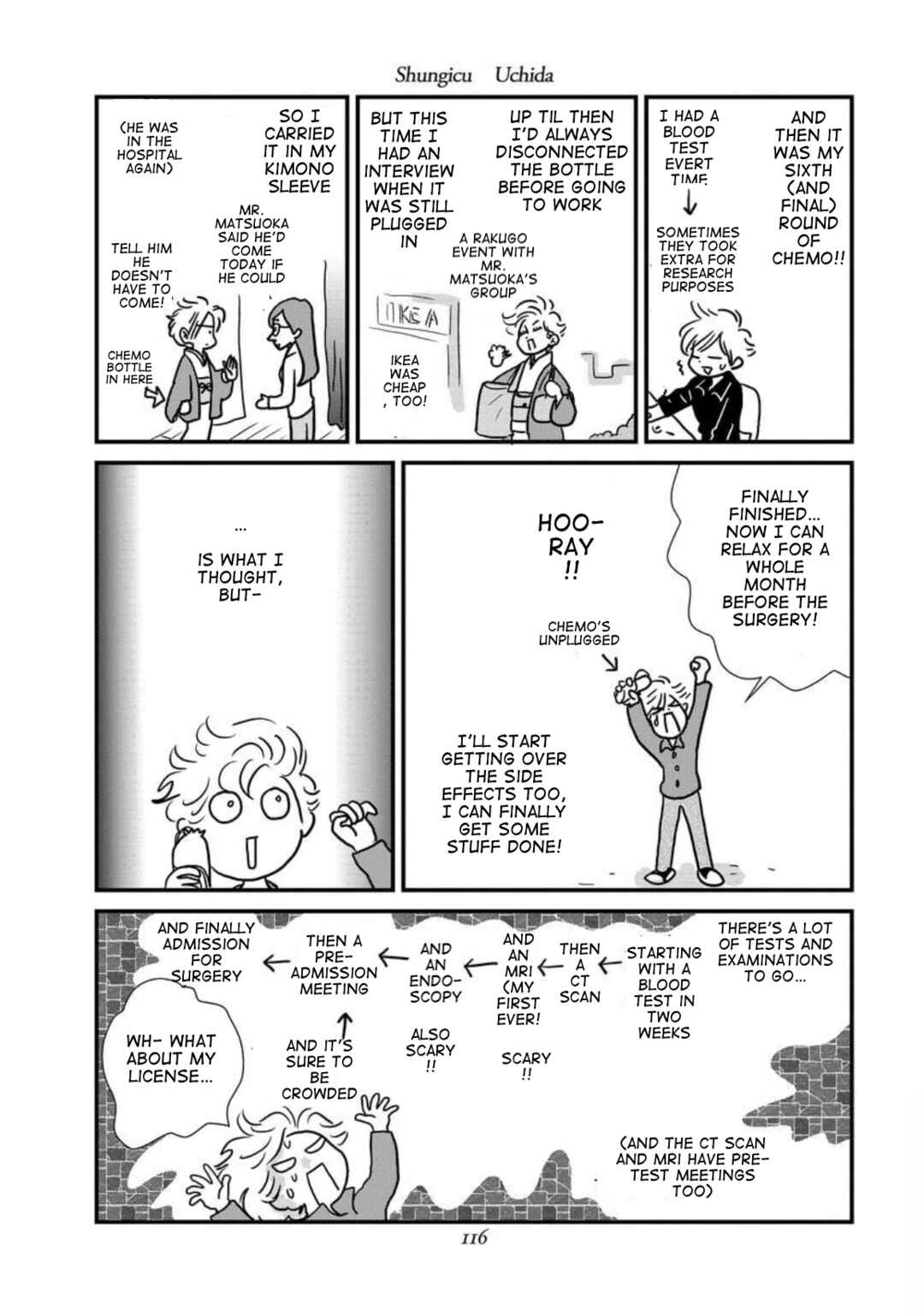 Page 14 Chapter 5 Gan Manga ~Watashitachi wa Daibyou Shiteiru~