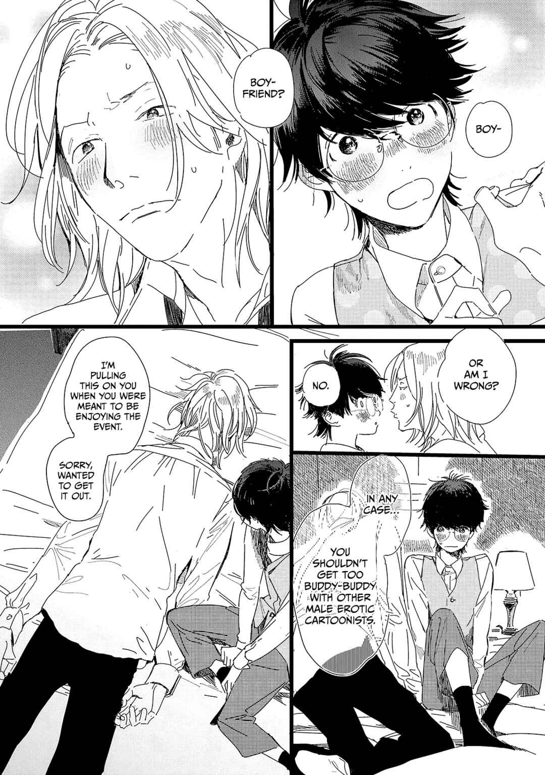 Page 24 Chapter 4 Ero Mangaka to Asi-kun