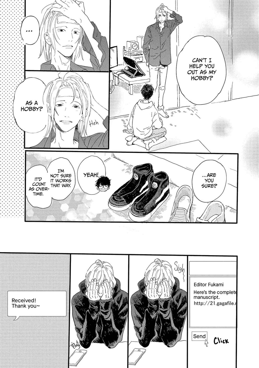 Page 11 Chapter 2 Ero Mangaka to Asi-kun