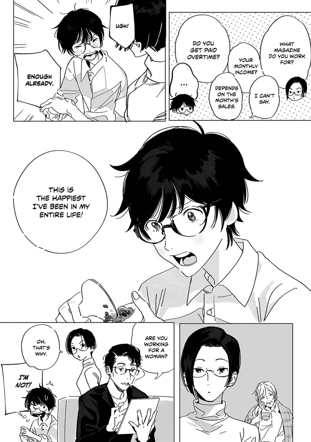 Page 9 Chapter 5.6 Ero Mangaka to Asi-kun