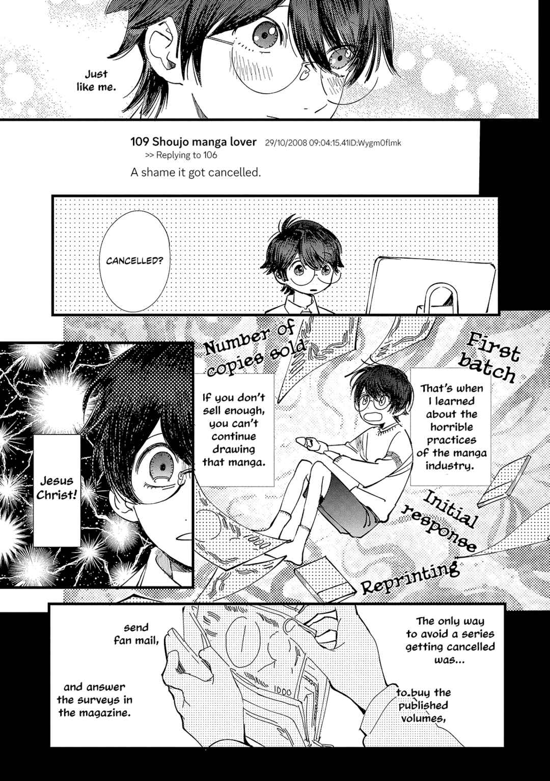 Page 12 Chapter 5 Ero Mangaka to Asi-kun