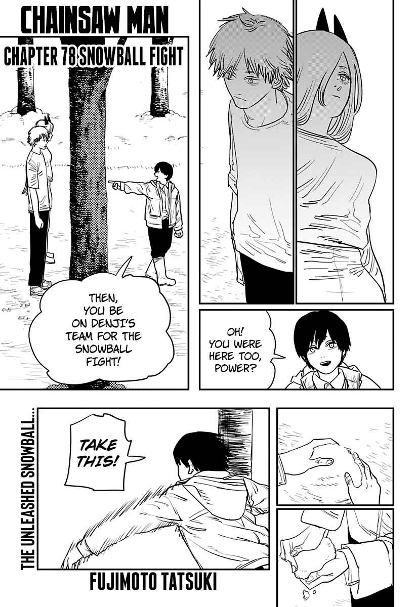 Page 1 Chapter 78 Chainsaw Man