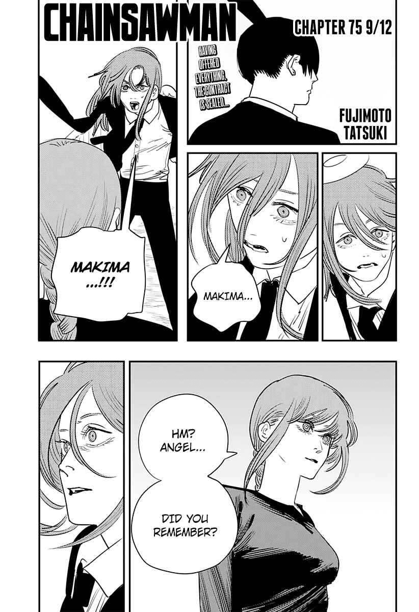 Page 1 Chapter 75 Chainsaw Man