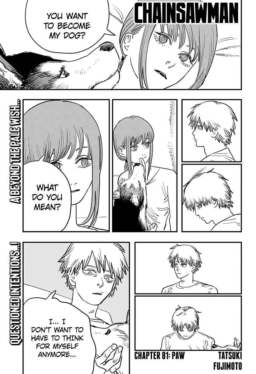 Page 1 Chapter 81 Chainsaw Man