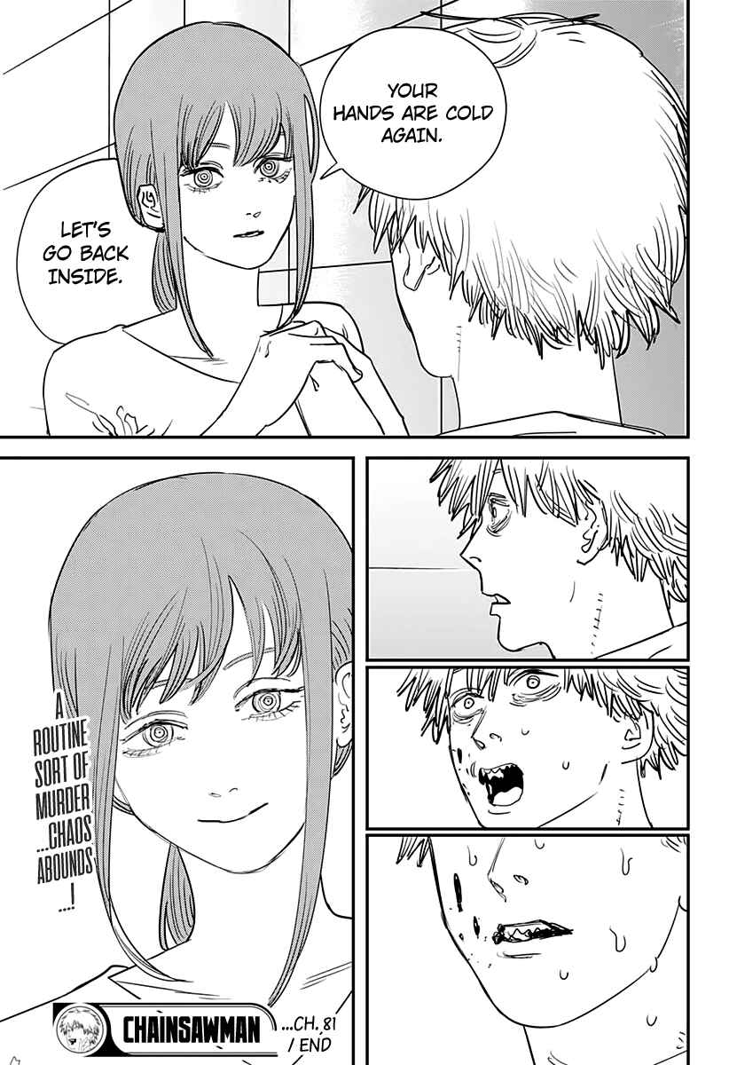 Page 18 Chapter 81 Chainsaw Man