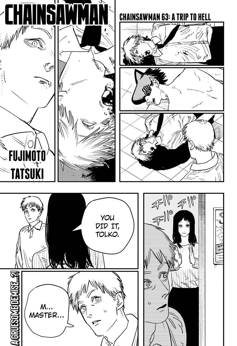 Page 1 Chapter 63 Chainsaw Man